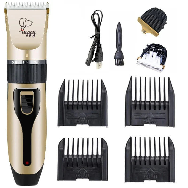 Hundeschneider Hundehaar-Schneider Pflege (Haustier/Katze/Hund/Kaninchen) Haarschnitt Trimmer Rasierer Set Haustiere Kabellos Wiederaufladbar Professionell
