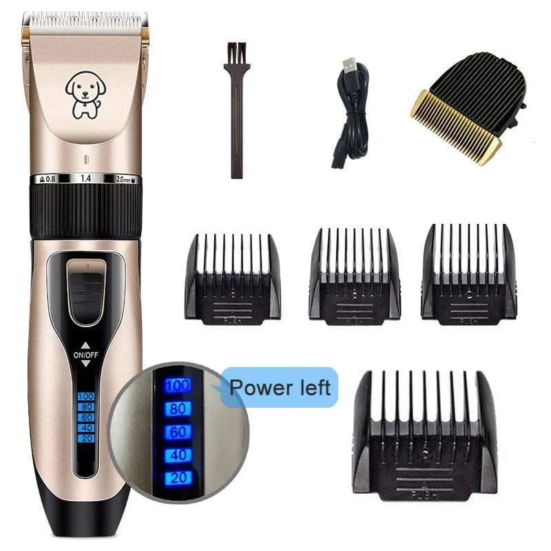 Hundeschneider Hundehaar-Schneider Pflege (Haustier/Katze/Hund/Kaninchen) Haarschnitt Trimmer Rasierer Set Haustiere Kabellos Wiederaufladbar Professionell
