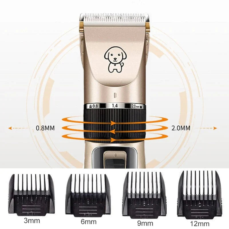 Hundeschneider Hundehaar-Schneider Pflege (Haustier/Katze/Hund/Kaninchen) Haarschnitt Trimmer Rasierer Set Haustiere Kabellos Wiederaufladbar Professionell