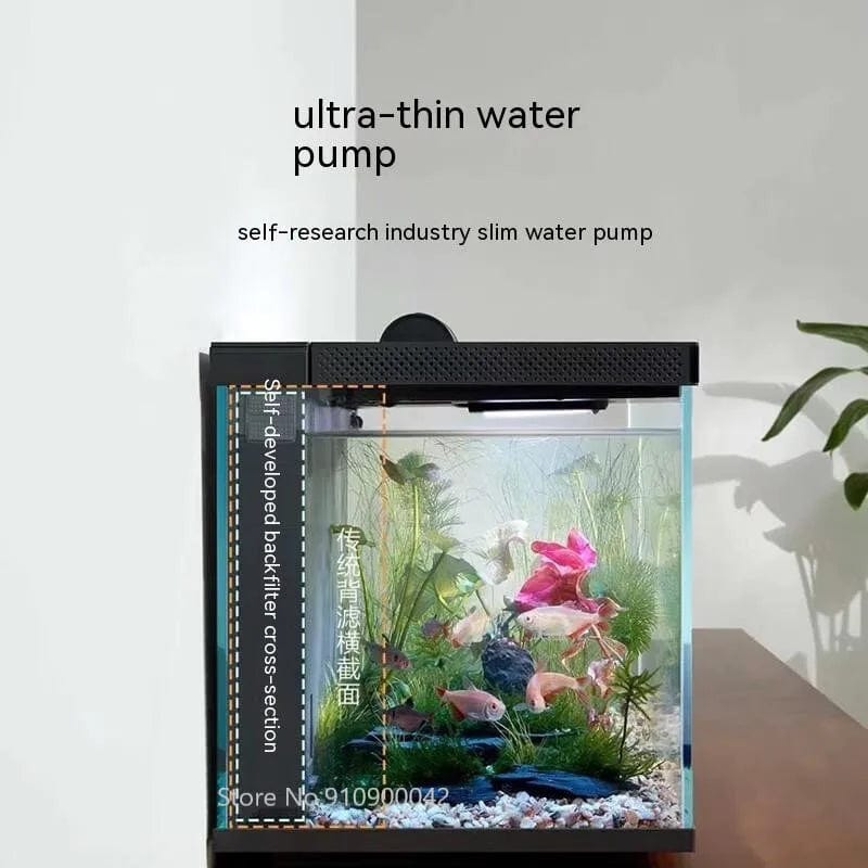 Xiaomi Mijia Smart Fish Tank MYG100 Funktioniert mit Mijia APP Mobil gesteuerte Fernfütterung Smart Lighting System Licht Aquarium