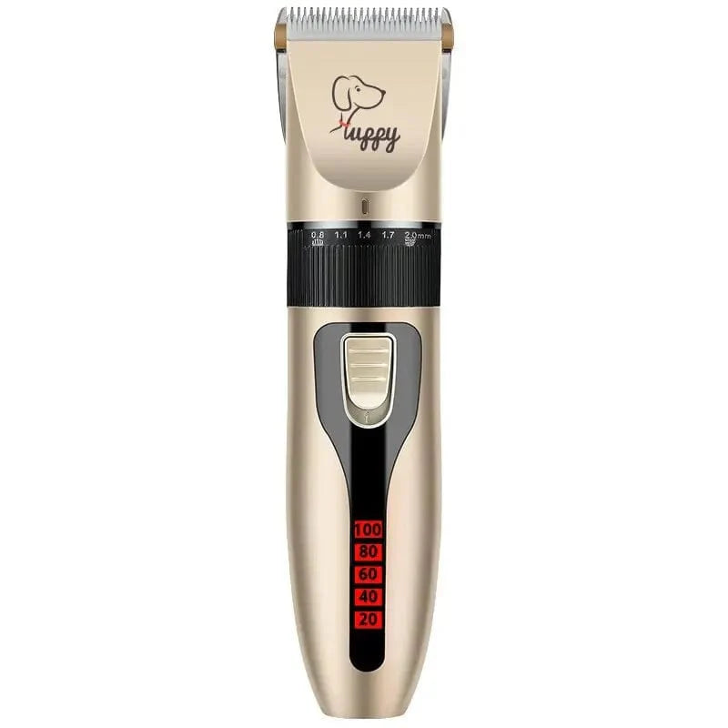 Haustierrasiermaschine Hundeschneider-Sets Hundehaarpflege Friseur Trimmer Set Akkuladegerät Wiederaufladbare Haustierrasiermaschine Haustierbedarf