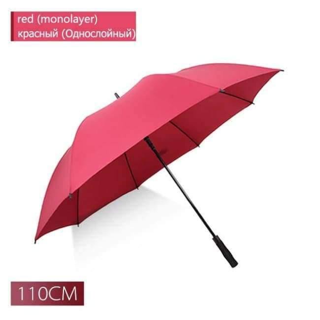 130cm large umbrella men's golf umbrella windproof double-layer automatic long-handled umbrella ladies men's