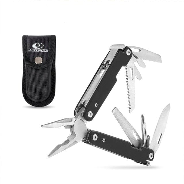 MOSSY OAK 21 in 1 Multi Tool Pliers Wire Cutter Folding Pliers Outdoor Camping Multitool Portable Folding Pocket Pliers
