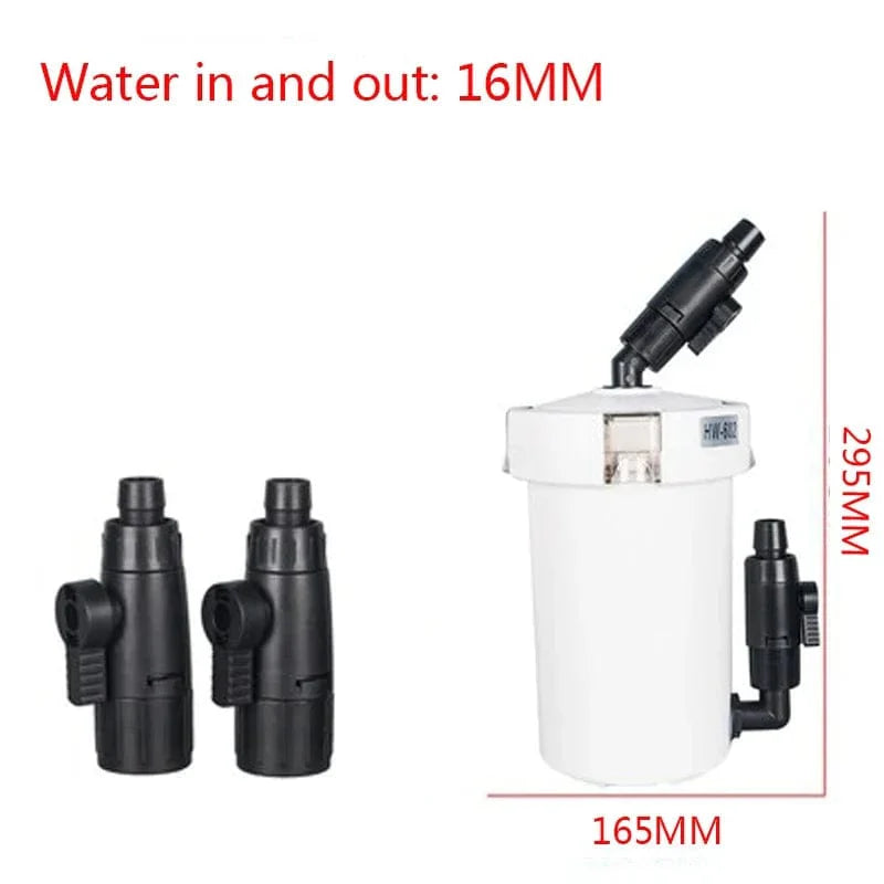 sunsun aquarium filter ultra-leise externe aquarium filter eimer 110V-220V 6W 400L/H HW-602B HW-603B LW-602B LW-603B