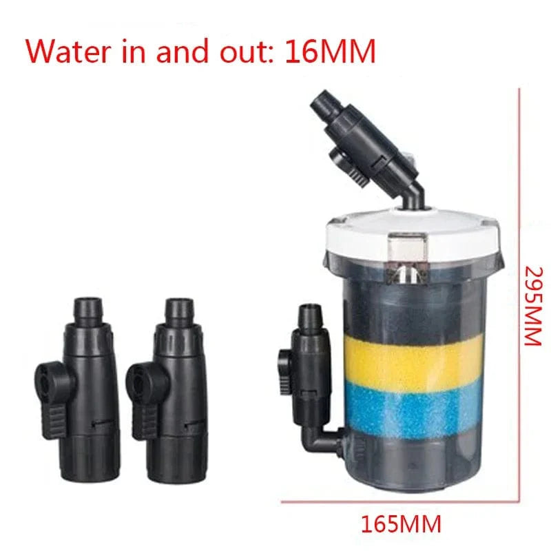 sunsun aquarium filter ultra-leise externe aquarium filter eimer 110V-220V 6W 400L/H HW-602B HW-603B LW-602B LW-603B