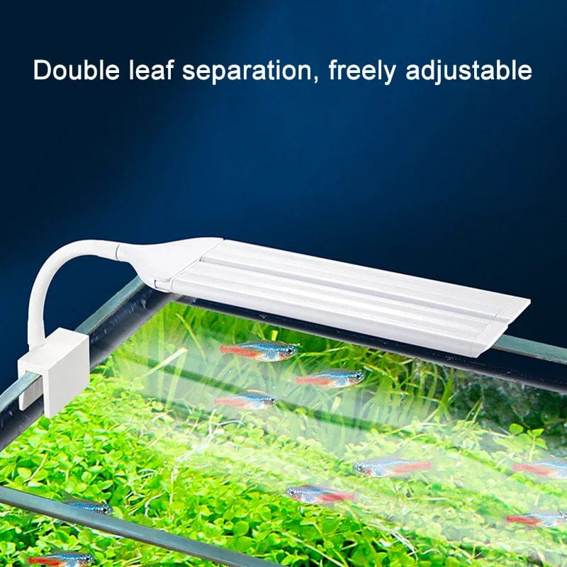 Superhelle Clip Lampe LED Aquarium Licht für Aquarienpflanzen Wuchs Fischtank Vollspektrum Timing Lampe 220-240V 30~70CM 4W 8W 13W