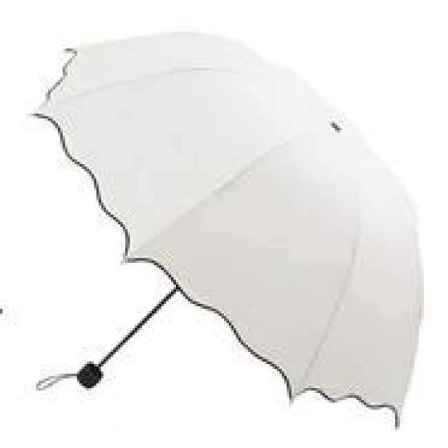 Frauen Regen Regenschirm 4 Faltbare Damen Regenschirme Griff Bequem Stark Marke Princess Craft 92CM Outdoor Reise