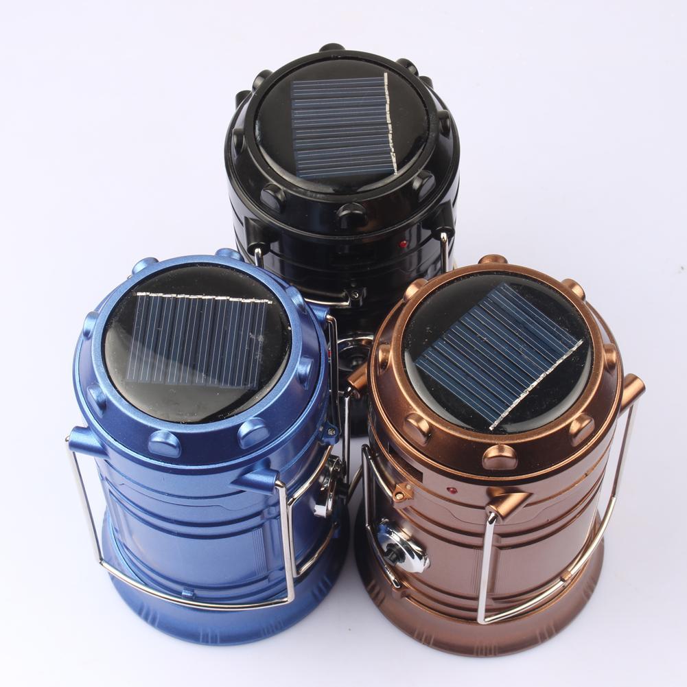 Ultrahelle wiederaufladbare Solar-Led-Camping-Laterne