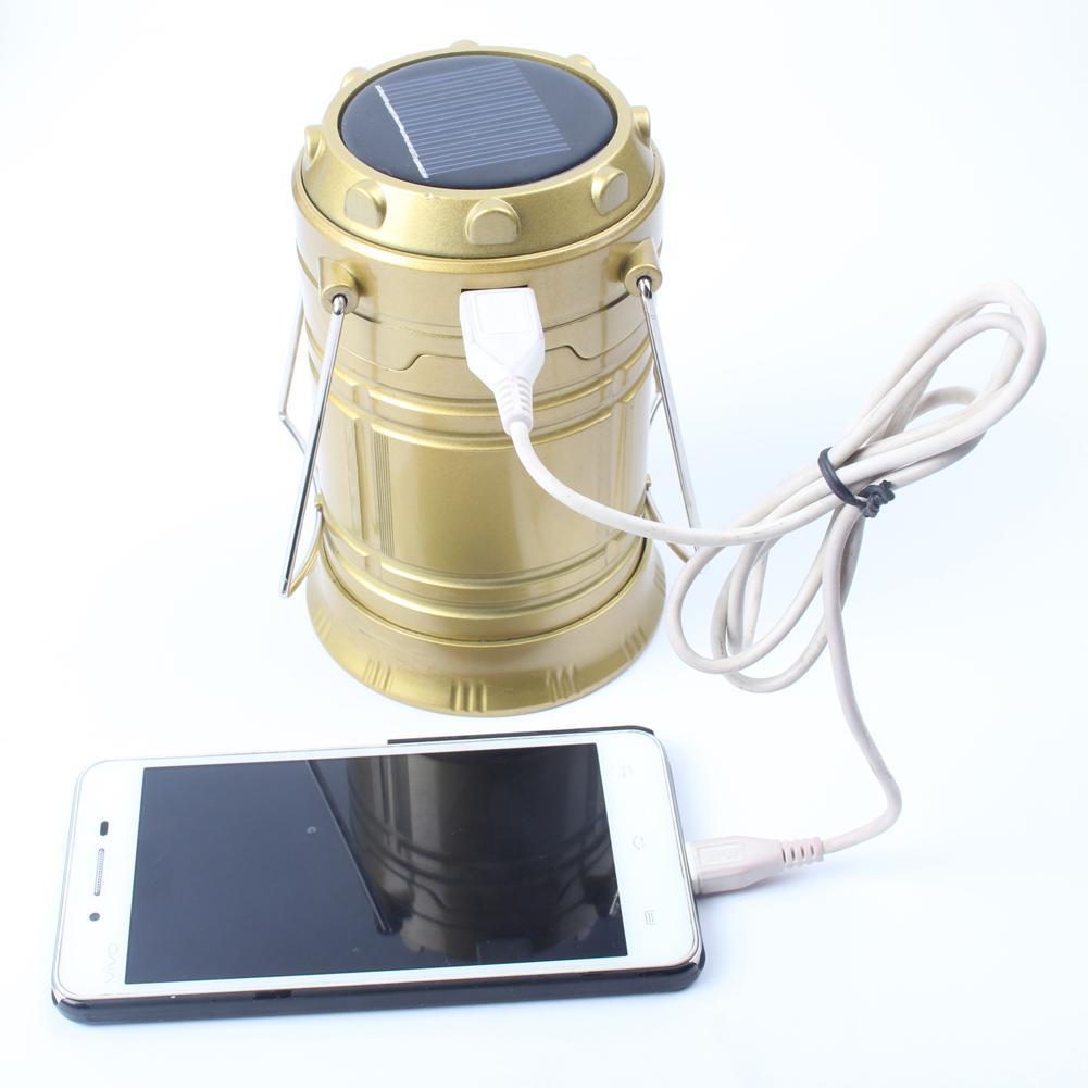 Ultrahelle wiederaufladbare Solar-Led-Camping-Laterne