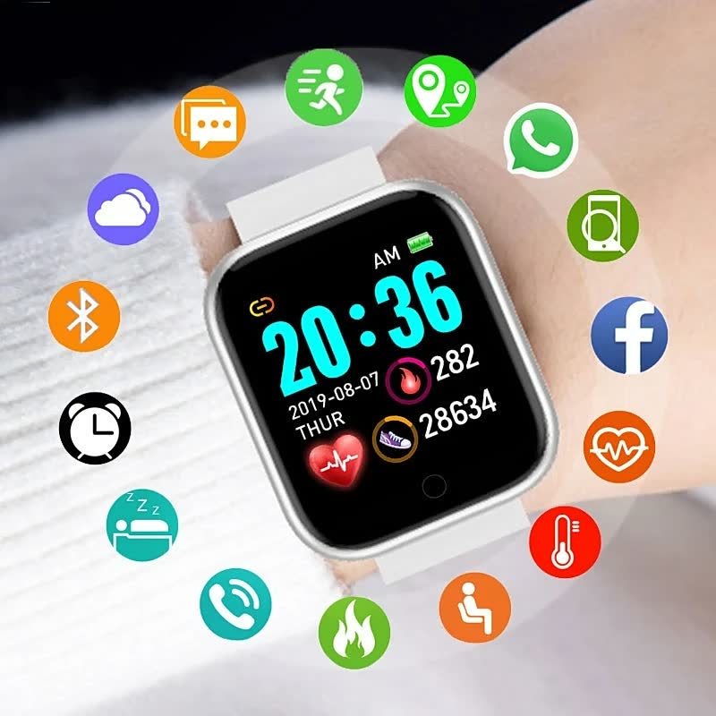 SleekPulse - Elegante Smartwatch für Gesundheit und Sport