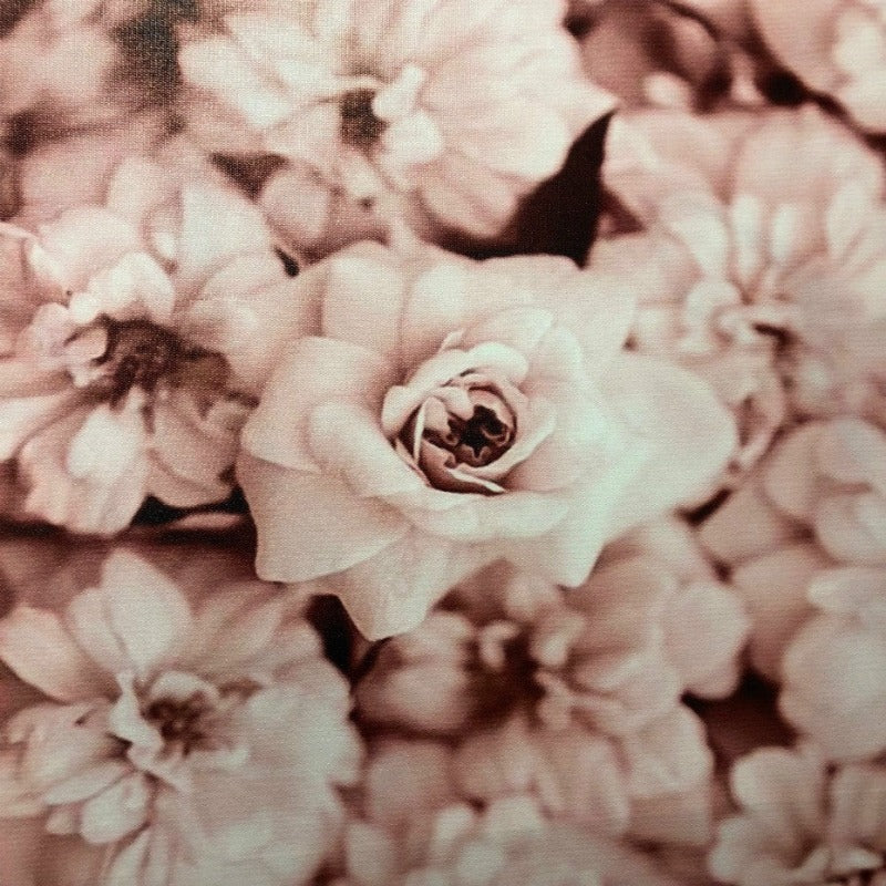 Modern Romantic Light Pink Peonies Flowers - Canvas Wall Art Painting