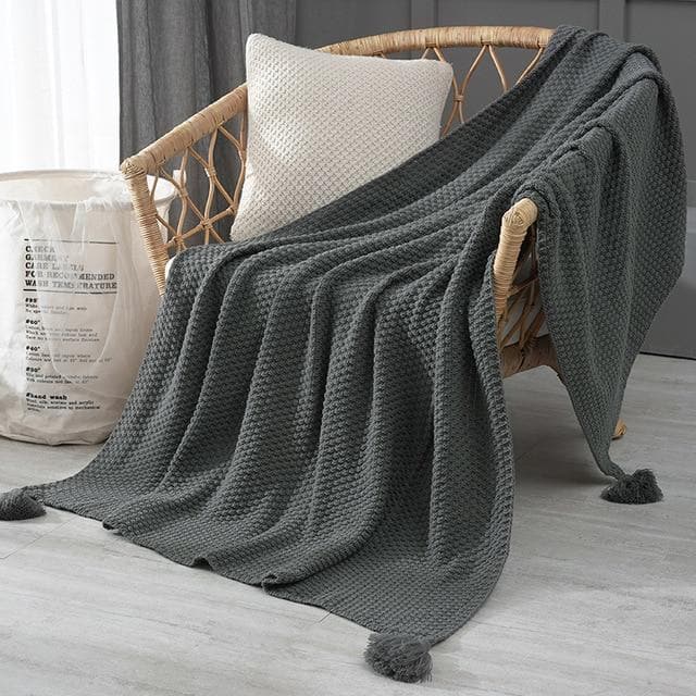 Handgefertigte Häkeldecke „Chloe“