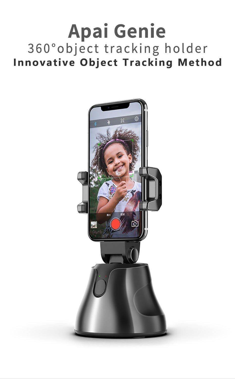 All-in-one KI 360° Smart Face Tracking Stativ