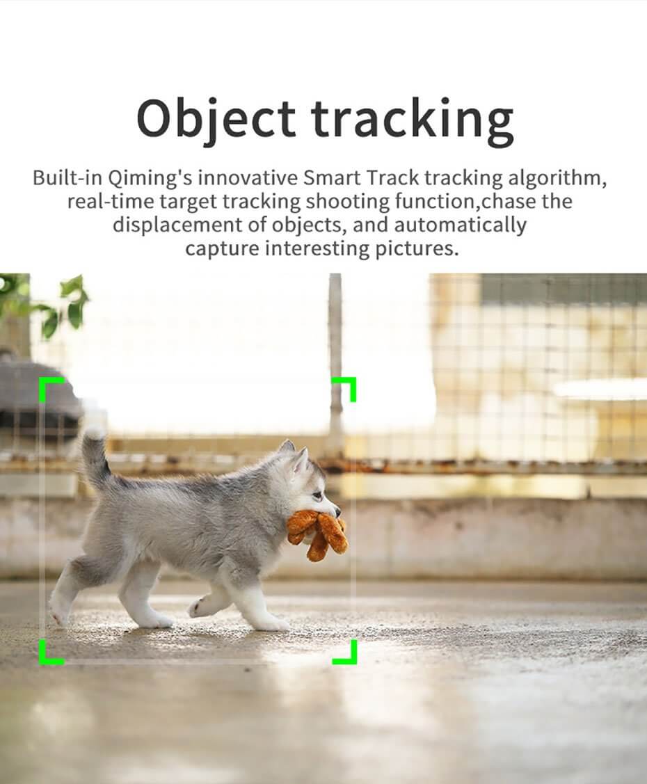 All-in-one KI 360° Smart Face Tracking Stativ