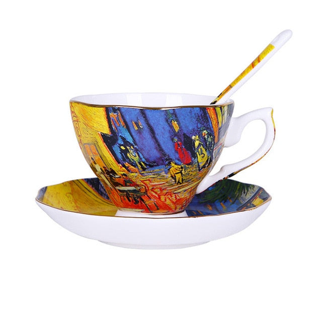 Kaffeebecher-Set Van Gogh (6 Modelle)