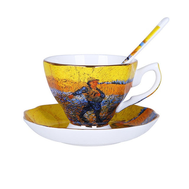 Kaffeebecher-Set Van Gogh (6 Modelle)