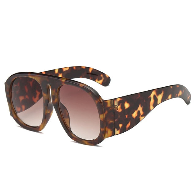 Aviator Vintage Übergroße Sonnenbrillen