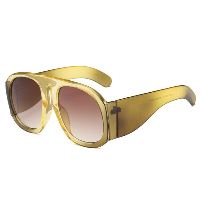 Aviator Vintage Übergroße Sonnenbrillen