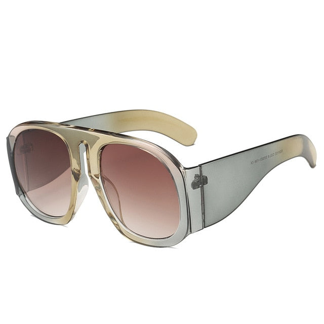 Aviator Vintage Übergroße Sonnenbrillen
