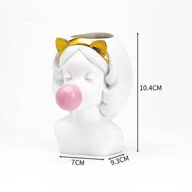 Kreative Nordic Kaugummi Frau Vase
