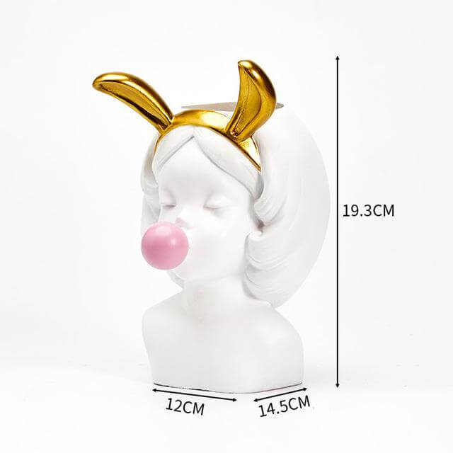 Kreative Nordic Kaugummi Frau Vase