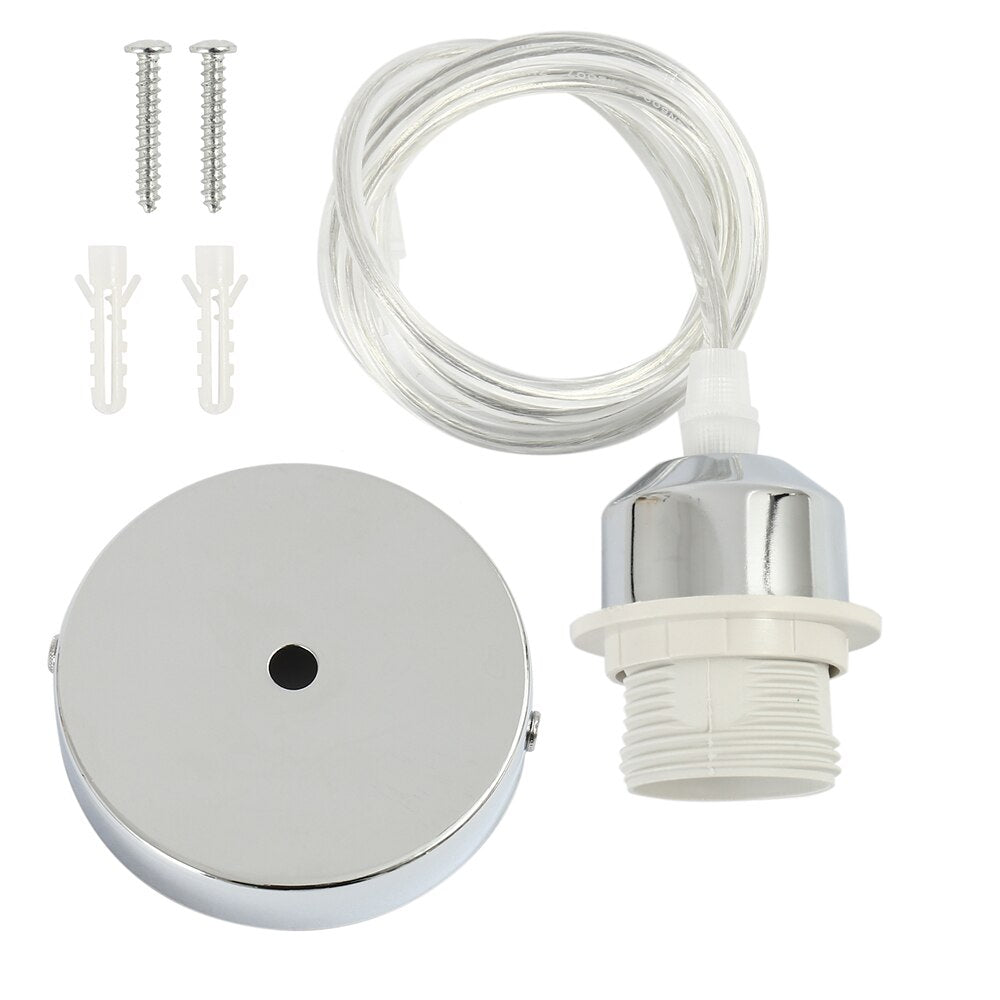 Federlampe Droplicht Pendelleuchte Weiß
