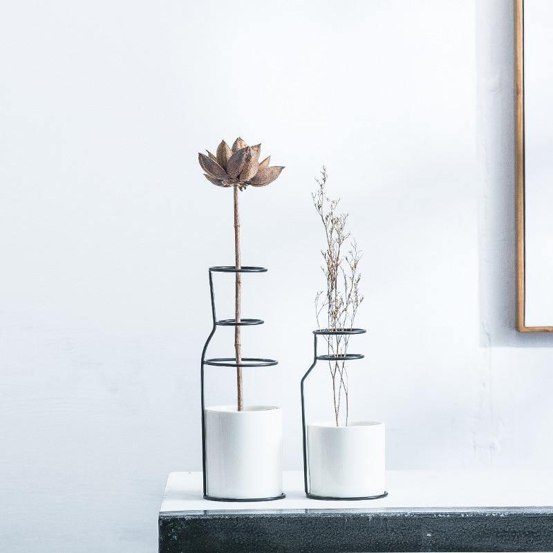 Sandsberg Design Blumenvase | Handgefertigt | Modernes Design | Dekoration für Zuhause