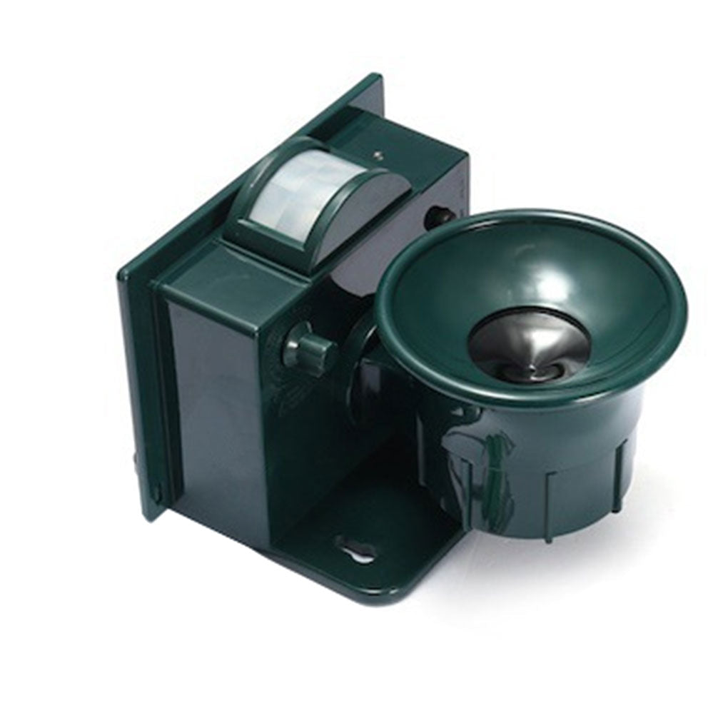 Sandsberg | TerraGuard – Wetterfester Solar-Vogelvertreiber mit PIR-Bewegungssensor & natürlichem Geräuschabwehrmittel