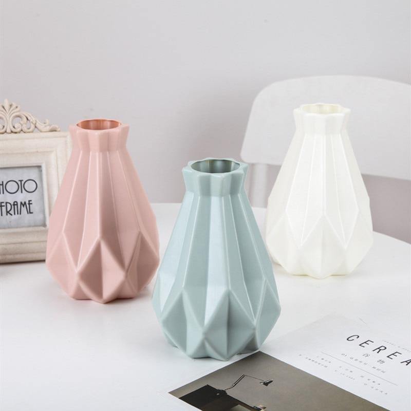 Kreative Origami Blumen vase