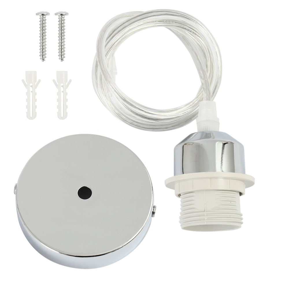 Federlampe Droplicht Pendelleuchte Weiß