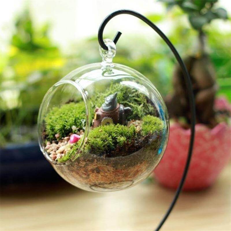 Kreative Klare Glasballonvase