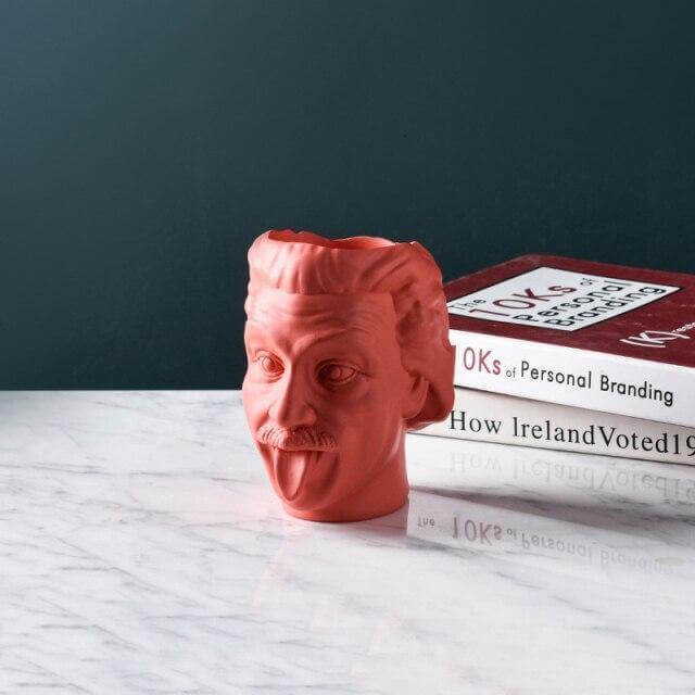 Kreative Portrait Vase Blumen Topf Stift Halter