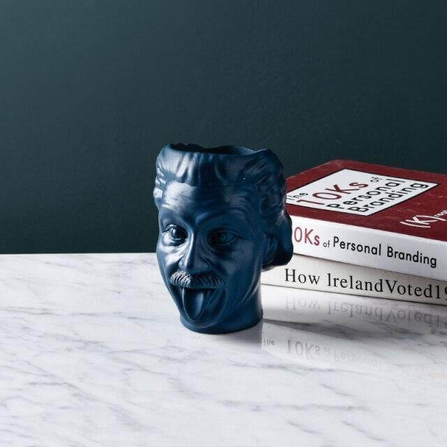 Kreative Portrait Vase Blumen Topf Stift Halter