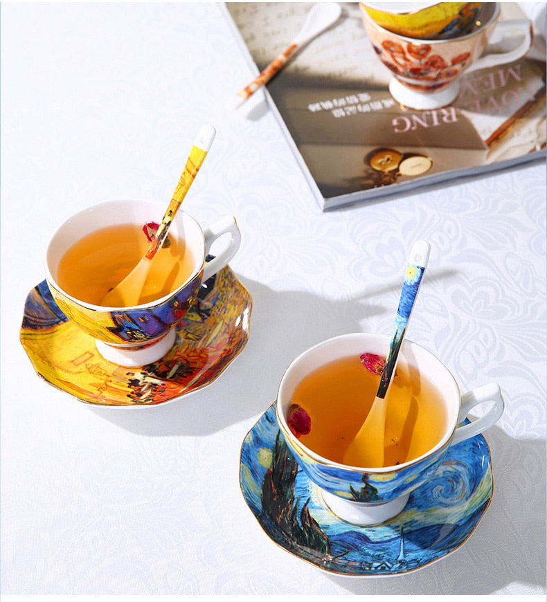Kaffeebecher-Set Van Gogh (6 Modelle)