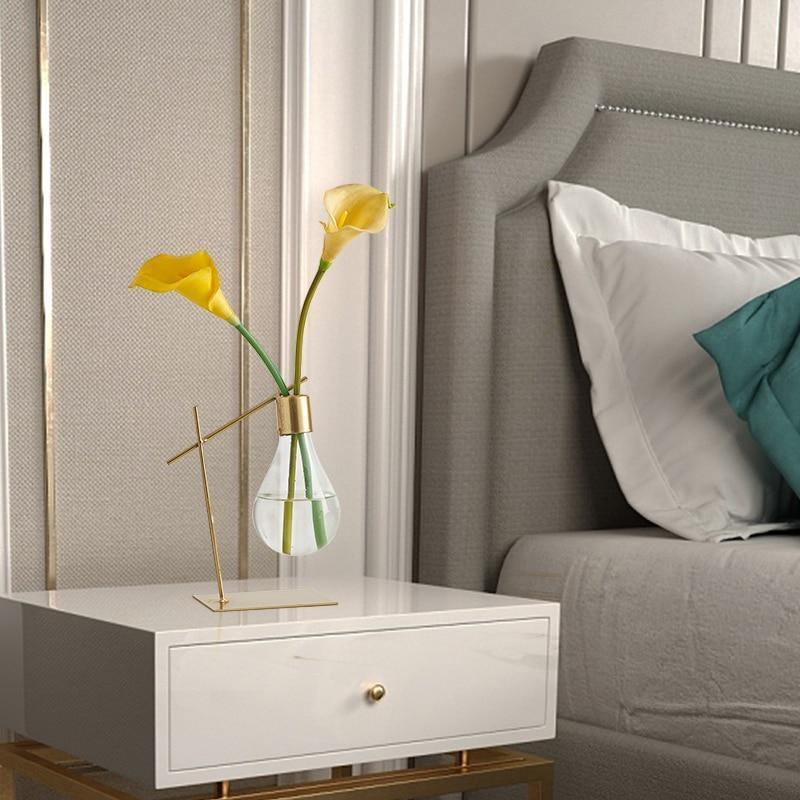 Sandsberg Pflanzenvermehrungs Vase | Zeitloses Design | Deko für Zuhause & Büro | Einzel & Doppel