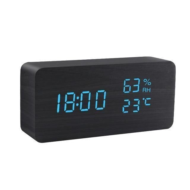 Würfelförmiger LED-Wecker