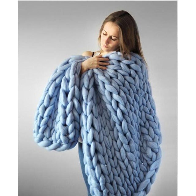 Chunky Strickdecke