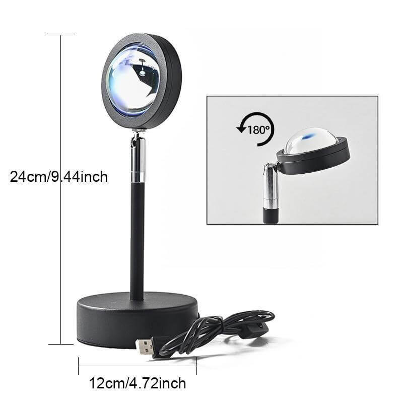 Sandsberg LED Lampe | Variabler Farbwechsel | Stimmungslicht für Zuhause | Fernbedienung & APP-Steuerung