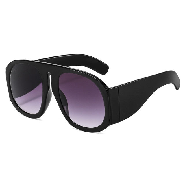 Aviator Vintage Übergroße Sonnenbrillen