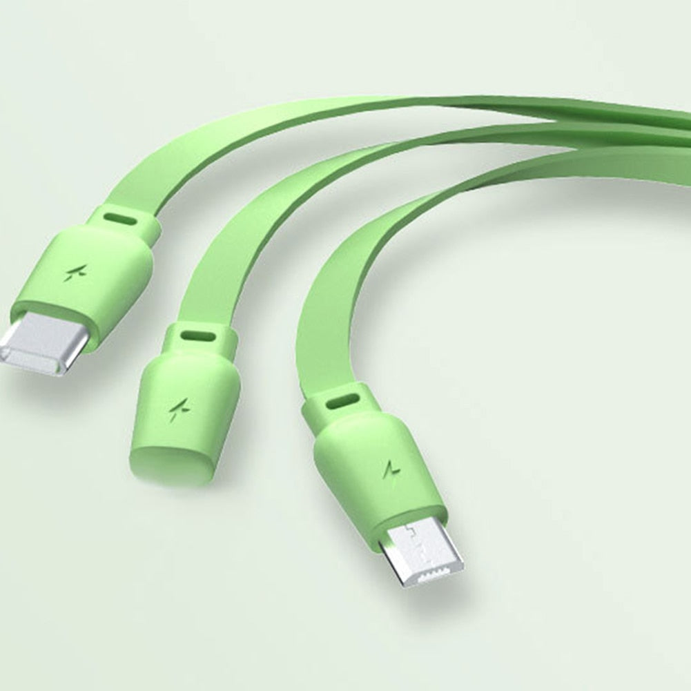 3in1 Verlängerbares Universelles Telefon-Ladekabel
