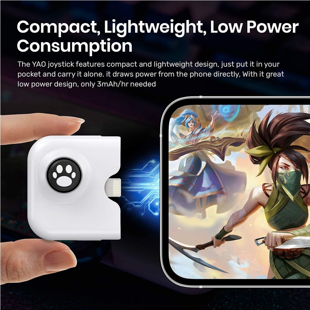 Kreativer Mini-Handy-Spiele-Controller Joystick