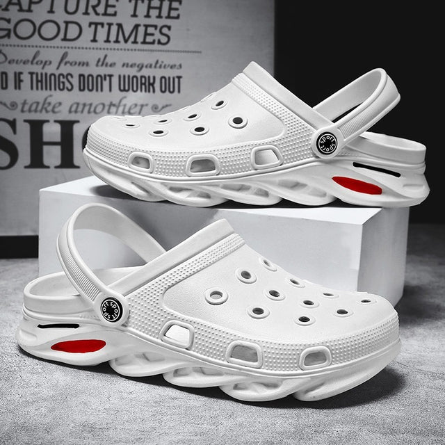 Unisex Outdoor Sandalen Strand Plateau Slip On Clogs