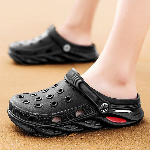 Unisex Outdoor Sandalen Strand Plateau Slip On Clogs