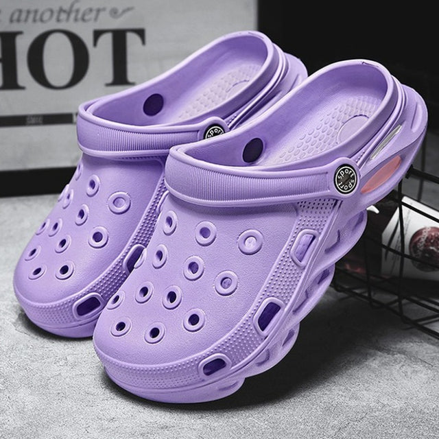 Unisex Outdoor Sandalen Strand Plateau Slip On Clogs