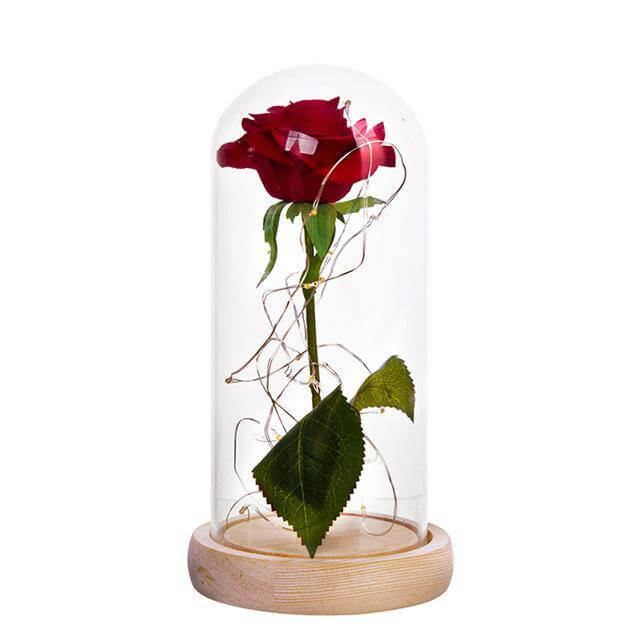 1Stück Beast Rote Rose Blumenvasen
