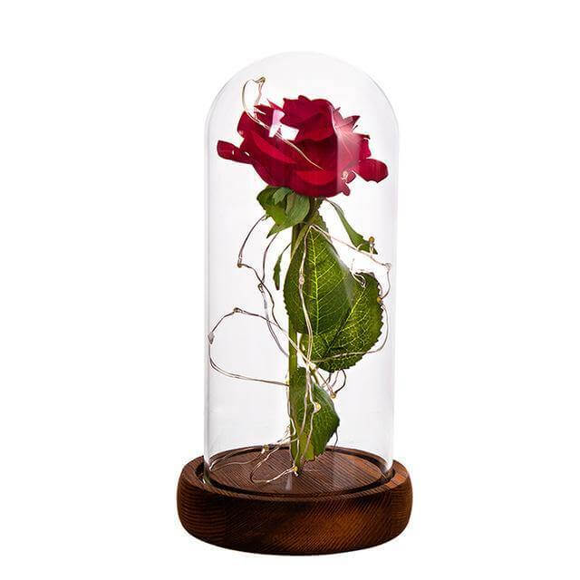 1Stück Beast Rote Rose Blumenvasen