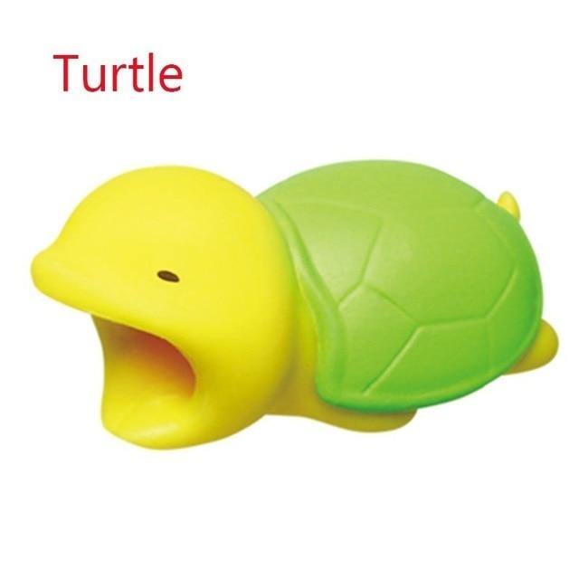 Cartoon Tiere USB Kabelschutz