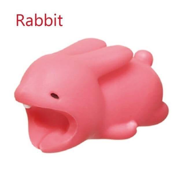 Cartoon Tiere USB Kabelschutz