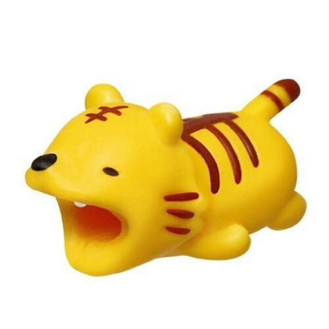 Cartoon Tiere USB Kabelschutz