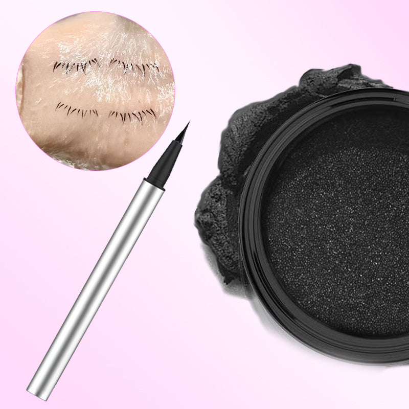 2-in-1 Wasserfester Eyeliner & Untere Wimpernstempel Artefakt Set